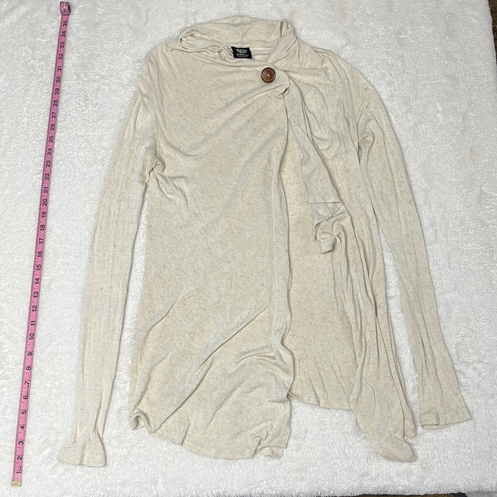 Cardigan from Bobeau size small tan/brown
